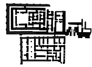 Дворец в Кише. Сер. III тыс. до н.э. - www.Arhitekto.ru