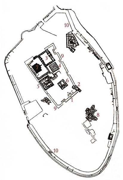 План города Ура, III тыс. до н.э.  - www.Arhitekto.ru