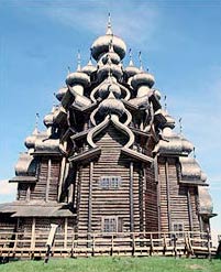 Преображенская церковь в Кижах. Начало XVIII в. - www.Arhitekto.ru