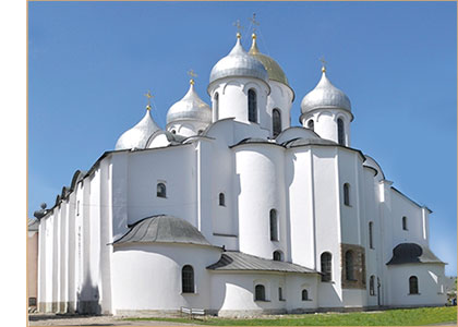 Собор Св. Софии в Новгороде. 1045-1050 - www.Arhitekto.ru