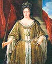 Портрет английской королевы Анны (правивила в 1702-1714 г.) - www.Arhitekto.ru