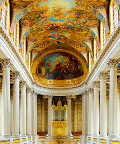 Свод Версальской часовни, Париж - www.Arhitekto.ru