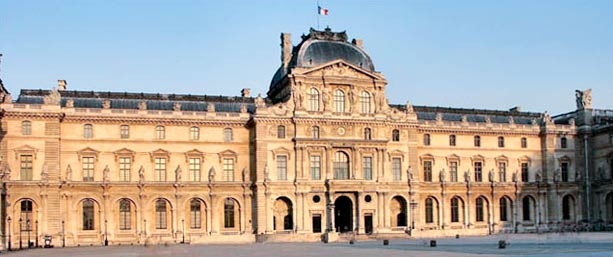 Дворец Лувр, Париж - www.Arhitekto.ru