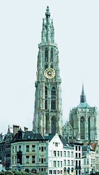 Церковь Нотр-Дам, Антверпен. Коберхер- www.Arhitekto.ru