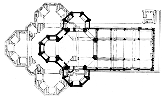 План флорентийского собора. План - www.Arhitekto.ru